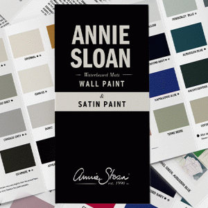 Paletar Annie Sloan Wall paint & Satin paint color card